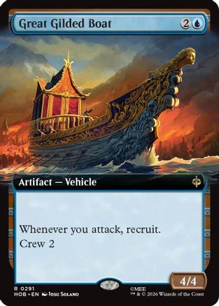 Great Gilded Boat (HOB-291) [The Hobbit] MTG Single Wizards of the Coast