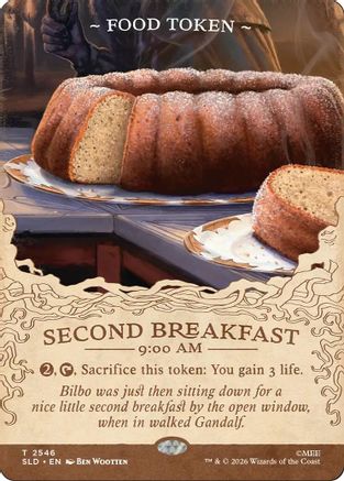 Food Token (2546) (SLD-2546) [Secret Lair Drop Series] MTG Single Wizards of the Coast