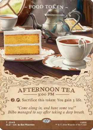 Food Token (2549) (SLD-2549) [Secret Lair] Drop Series Foil MTG Single Wizards of the Coast