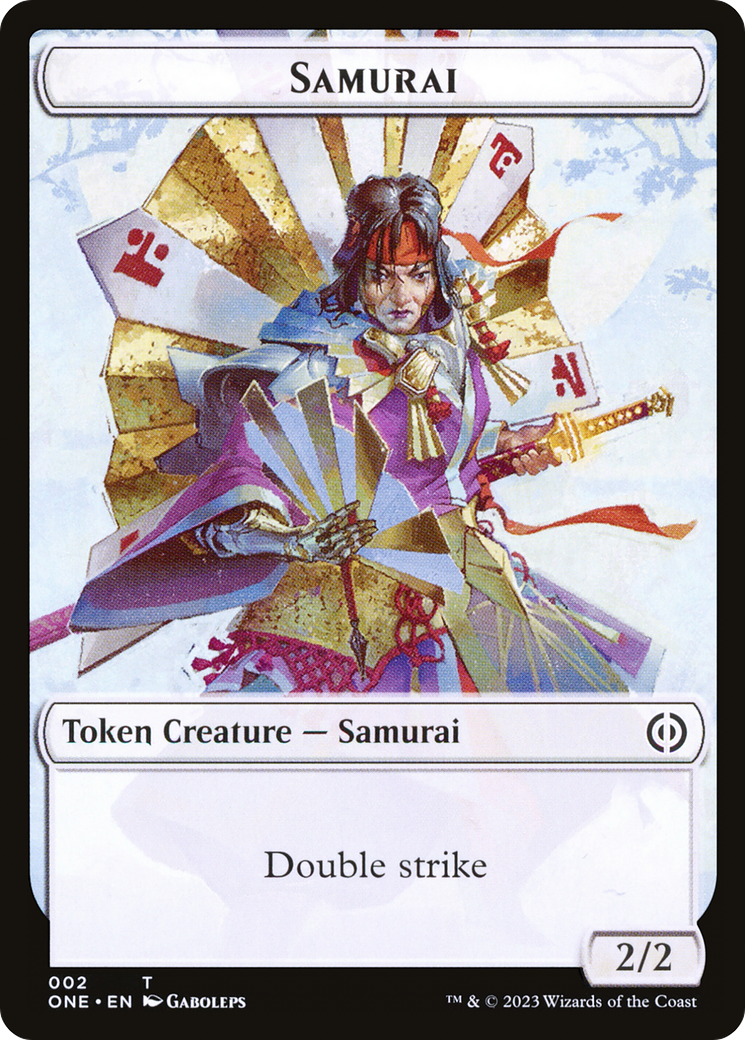 Samurai (TONE-002) [Tokens] Phyrexia: All Will Be One Tokens MTG Single Wizards of the Coast