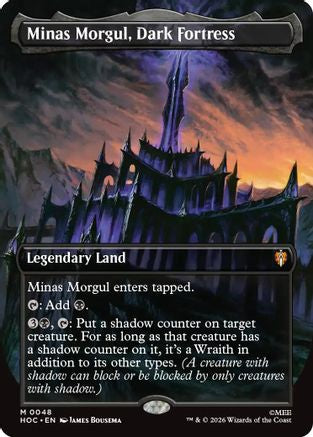Minas Morgul, Dark Fortress (HOC-048) [The Hobbit: Eternal-Legal] MTG Single Wizards of the Coast