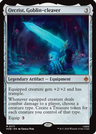 Orcrist, Goblin-cleaver (HOB-177) [The Hobbit] Foil MTG Single Wizards of the Coast