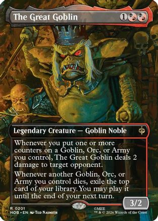 The Great Goblin (HOB-201) [The Hobbit] MTG Single Wizards of the Coast