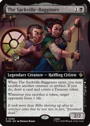 The Sackville-Bagginses (HOB-299) [The Hobbit] MTG Single Wizards of the Coast