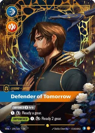 Jayce - Defender of Tomorrow (Overnumbered) (194/166) [Vendetta] Foil Riftbound Singles Riot Games