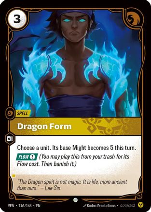 Dragon Form (116/166) [Vendetta] Riftbound Singles Riot Games