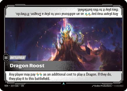 Dragon Roost (157/166) [Vendetta] Riftbound Singles Riot Games