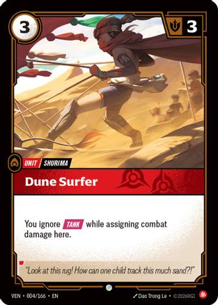 Dune Surfer (004/166) [Vendetta] Riftbound Singles Riot Games