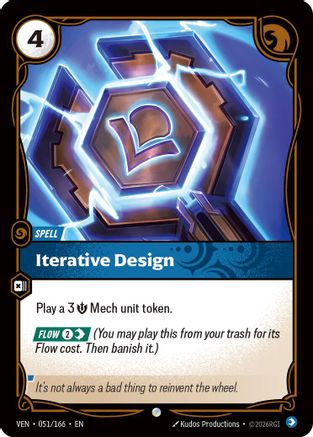 Iterative Design (051/166) [Vendetta] Foil
