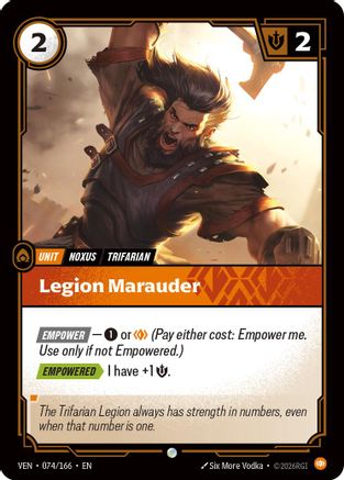 Legion Marauder (074/166) [Vendetta] Foil