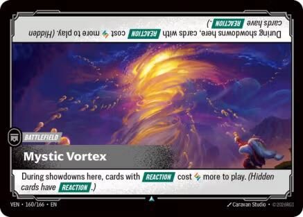 Mystic Vortex (160/166) [Vendetta] Foil