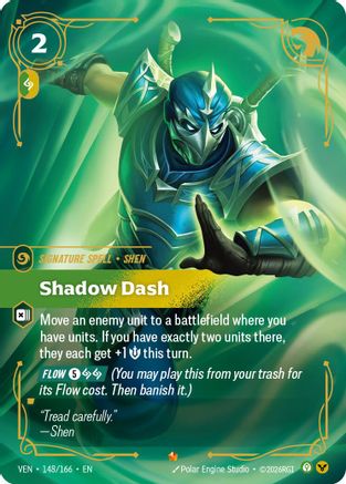 Shadow Dash (148/166) [Vendetta] Foil Riftbound Singles Riot Games