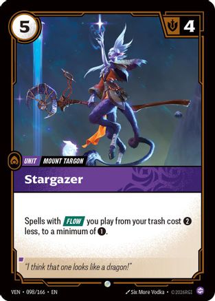 Stargazer (098/166) [Vendetta] Foil