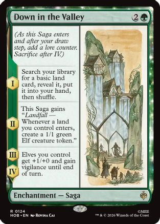 Down in the Valley (HOB-124) [The Hobbit] MTG Single Wizards of the Coast