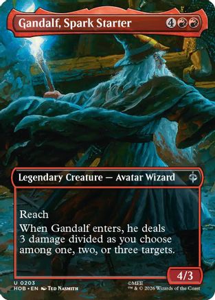 Gandalf, Spark Starter (HOB-203) [The Hobbit] MTG Single Wizards of the Coast