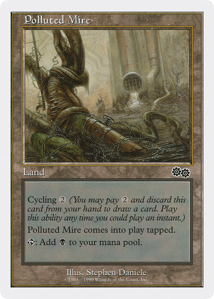 Polluted Mire (BRB-053) [Misc] Battle Royale Box Set MTG Single Wizards of the Coast