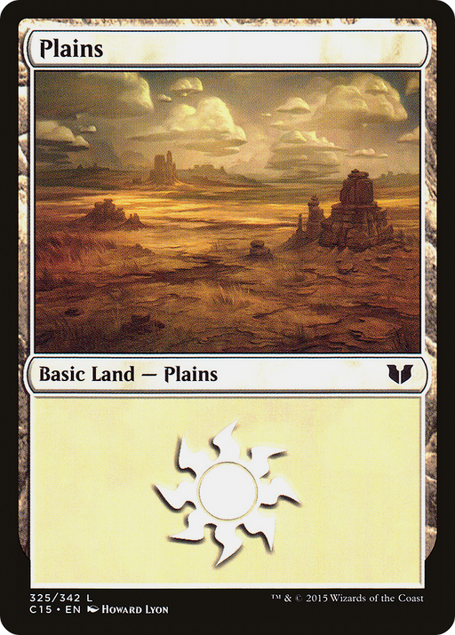 Plains (C15-325) [Commander 2015] MTG Single Wizards of the Coast