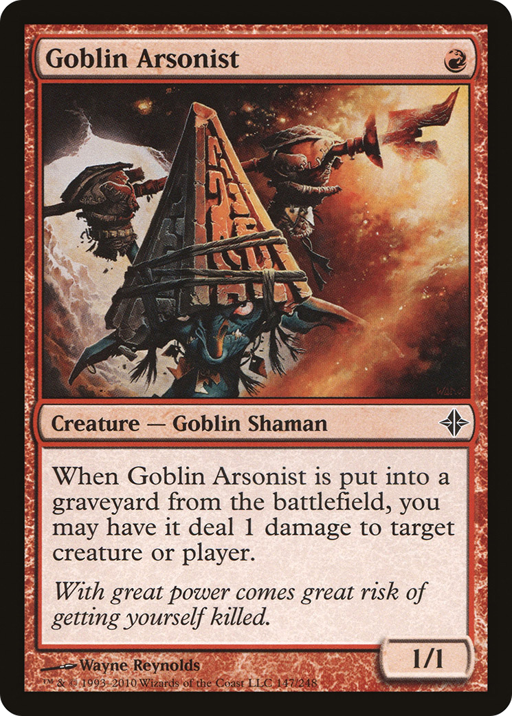 Goblin Arsonist [Rise of the Eldrazi] MTG Single Magic: The Gathering