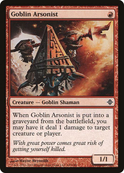 Goblin Arsonist (ROE-147) [Rise of the Eldrazi] MTG Single Wizards of the Coast