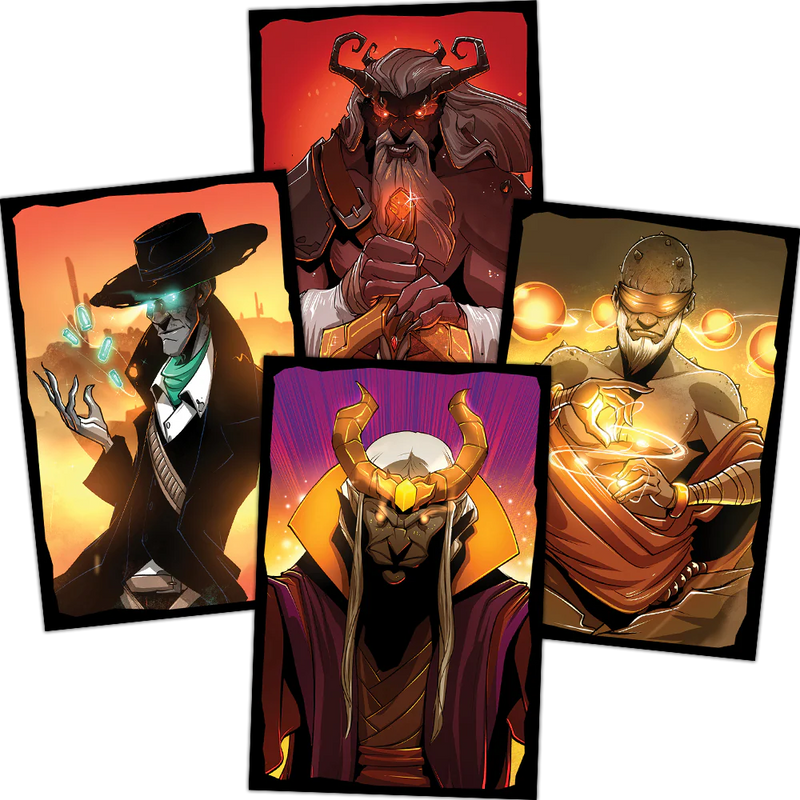 Dice Throne: Sleeves - D.T. Adventures Boss Deck Board Game Sleeves Dice Throne