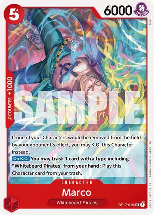 Marco (OP17-015)  [The World's Strongest Warriors]