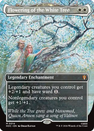 Flowering of the White Tree (HOC-014) [The Hobbit: Eternal-Legal] MTG Single Wizards of the Coast