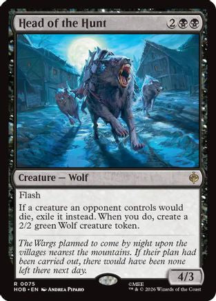 Head of the Hunt (HOB-075) [The Hobbit] MTG Single Wizards of the Coast