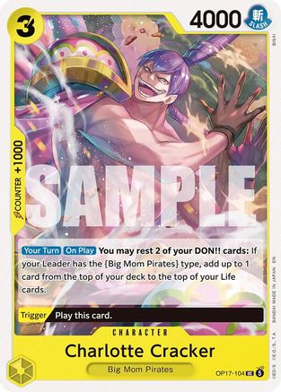 Charlotte Cracker (OP17-104)  [The World's Strongest Warriors]