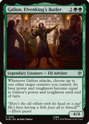 Galion, Elvenking's Butler (HOB-125) [The Hobbit] MTG Single Wizards of the Coast