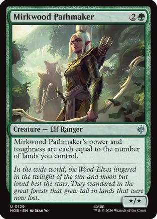 Mirkwood Pathmaker (HOB-129) [The Hobbit] MTG Single Wizards of the Coast