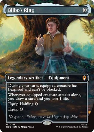 Bilbo's Ring (HOC-041) [The Hobbit: Eternal-Legal] Foil MTG Single Wizards of the Coast