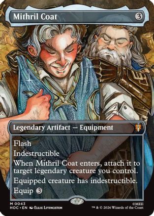 Mithril Coat (HOC-043) [The Hobbit: Eternal-Legal] Foil MTG Single Wizards of the Coast