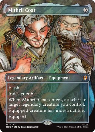 Mithril Coat (Surge Foil) (HOC-083) [The Hobbit: Eternal-Legal] Foil MTG Single Wizards of the Coast