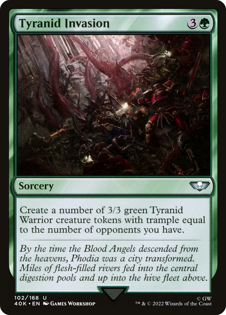 Tyranid Invasion (40K-102) [Warhammer 40,000 Commander] MTG Single Wizards of the Coast