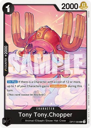 Tony Tony.Chopper (OP17-084) [The World's Strongest Warriors] One Piece Single Bandai