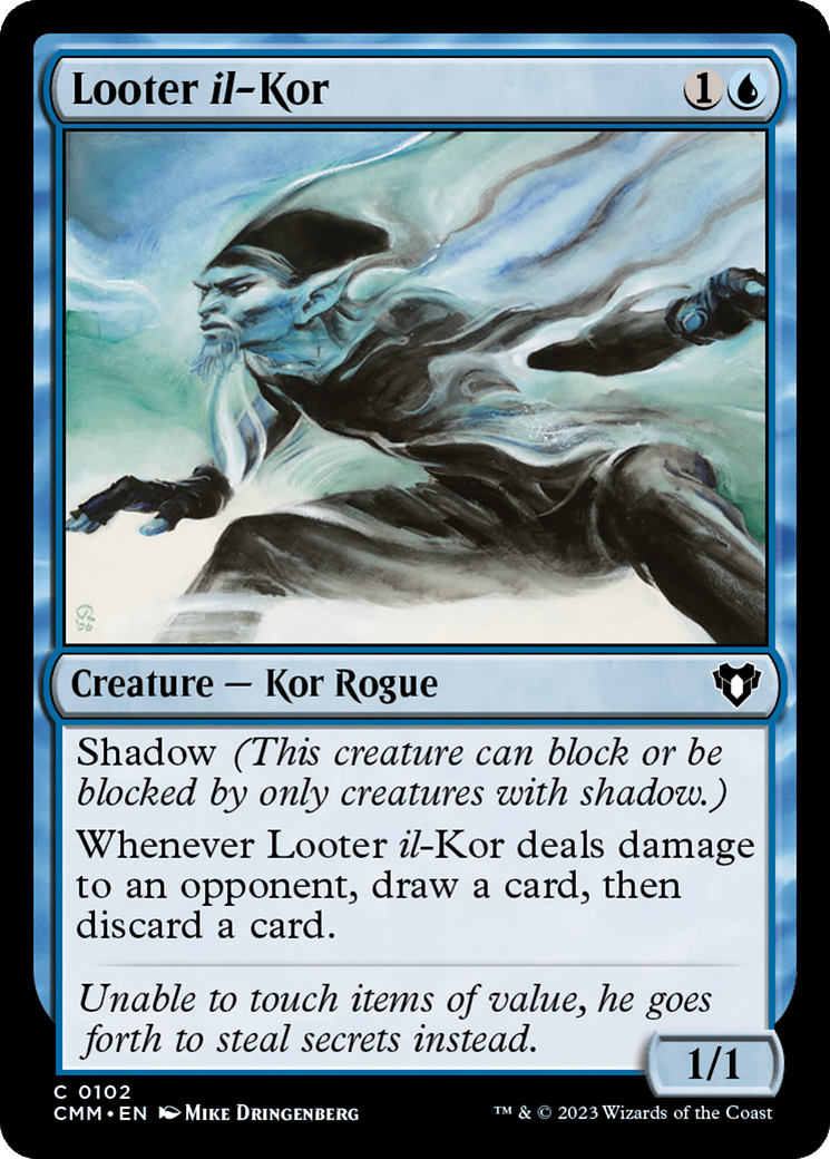 Looter il-Kor (CMM-102) [Commander Masters] Foil MTG Single Wizards of the Coast