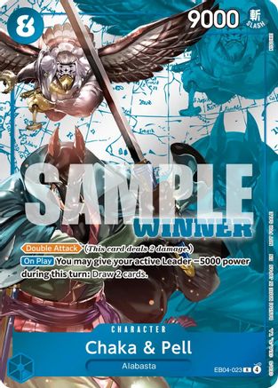 Chaka & Pell (Winner Pack 2026 Vol. 3) (EB04-023)  [One Piece Promotion Cards] Foil