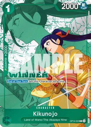 Kikunojo (Winner Pack 2026 Vol. 3) (OP14-023) [One Piece Promotion Cards] Foil One Piece Single Bandai