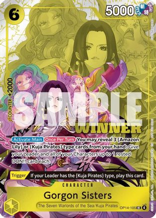 Gorgon Sisters (Winner Pack 2026 Vol. 3) (OP14-105)  [One Piece Promotion Cards] Foil