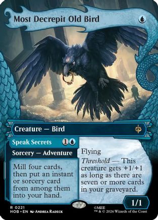 Most Decrepit Old Bird (HOB-221) [The Hobbit] Foil MTG Single Wizards of the Coast