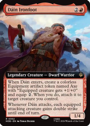 Dain Ironfoot (HOB-302) [The Hobbit] MTG Single Wizards of the Coast