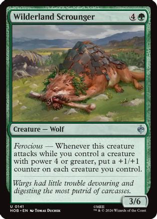 Wilderland Scrounger (HOB-141) [The Hobbit] MTG Single Wizards of the Coast