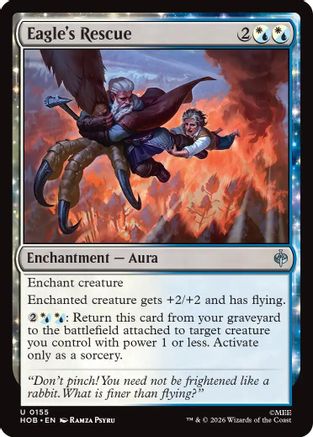 Eagle's Rescue (HOB-155) [The Hobbit] MTG Single Wizards of the Coast