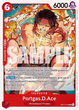 Portgas.D.Ace (OP17-013)  [The World's Strongest Warriors]