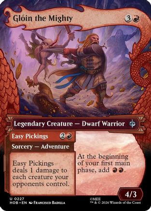 Gloin the Mighty (HOB-227) [The Hobbit] MTG Single Wizards of the Coast