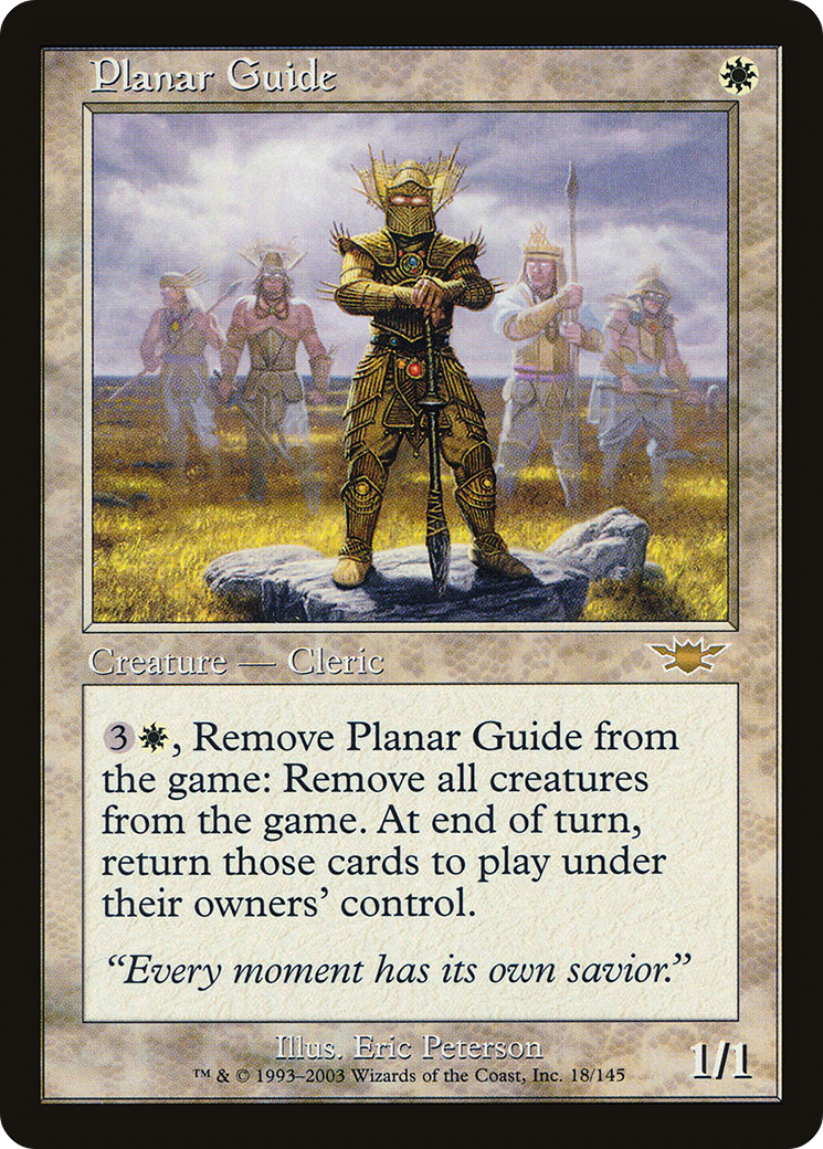 Planar Guide (LGN-018) [Legions] MTG Single Wizards of the Coast