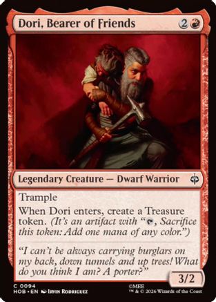 Dori, Bearer of Friends (HOB-094) [The Hobbit] MTG Single Wizards of the Coast