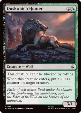 Duskwatch Hunter (HOB-153) [The Hobbit] MTG Single Wizards of the Coast