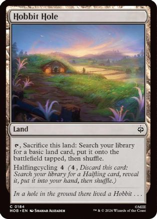 Hobbit Hole (HOB-184) [The Hobbit] MTG Single Wizards of the Coast