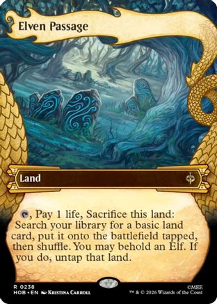 Elven Passage (HOB-238) [The Hobbit] MTG Single Wizards of the Coast